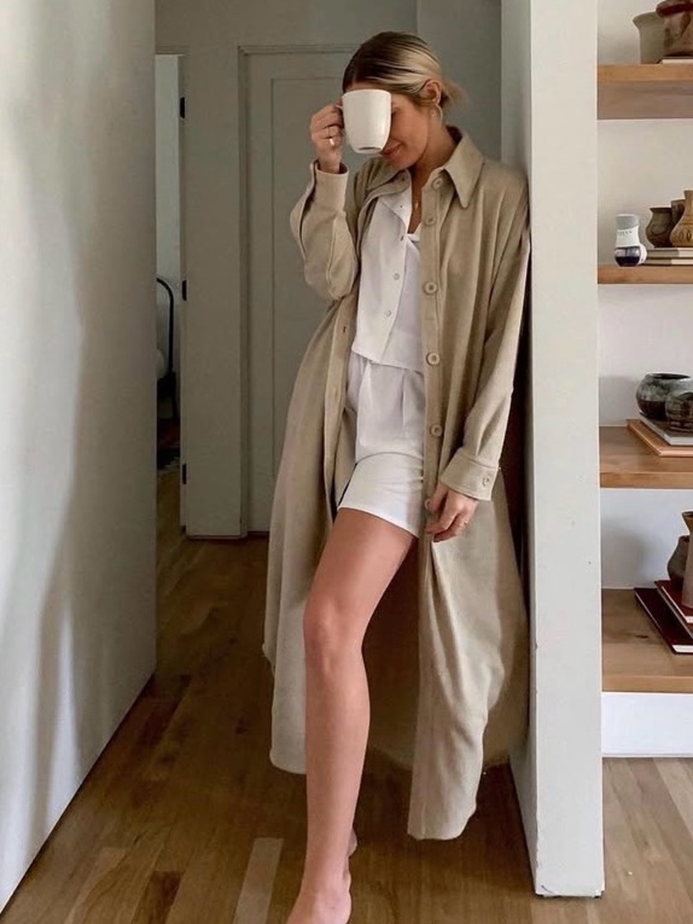 NWT Sedvana Josephine Topper in Sand